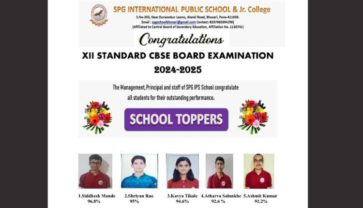SPG International Public School